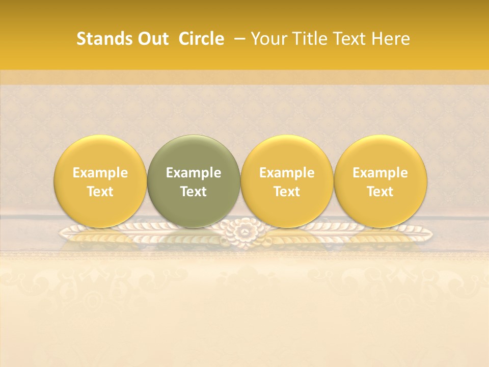 Fiber Textile Upholstery PowerPoint Template