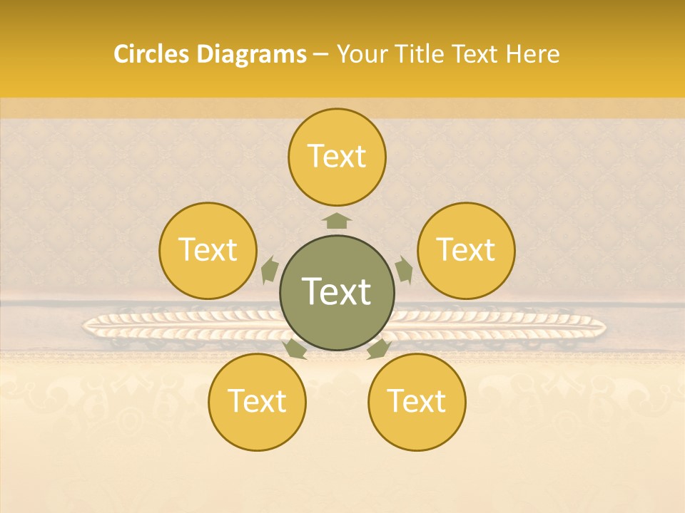 Fiber Textile Upholstery PowerPoint Template