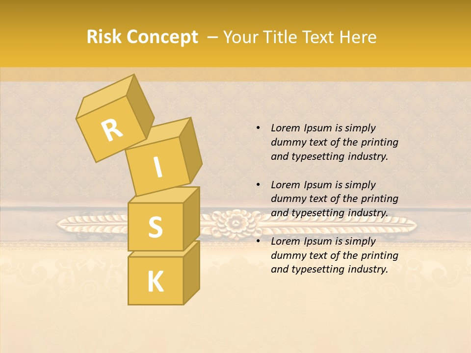 Fiber Textile Upholstery PowerPoint Template