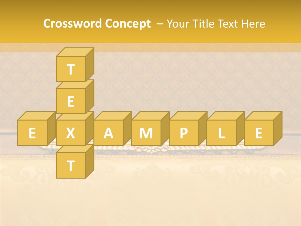 Fiber Textile Upholstery PowerPoint Template