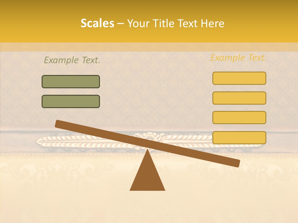 Fiber Textile Upholstery PowerPoint Template