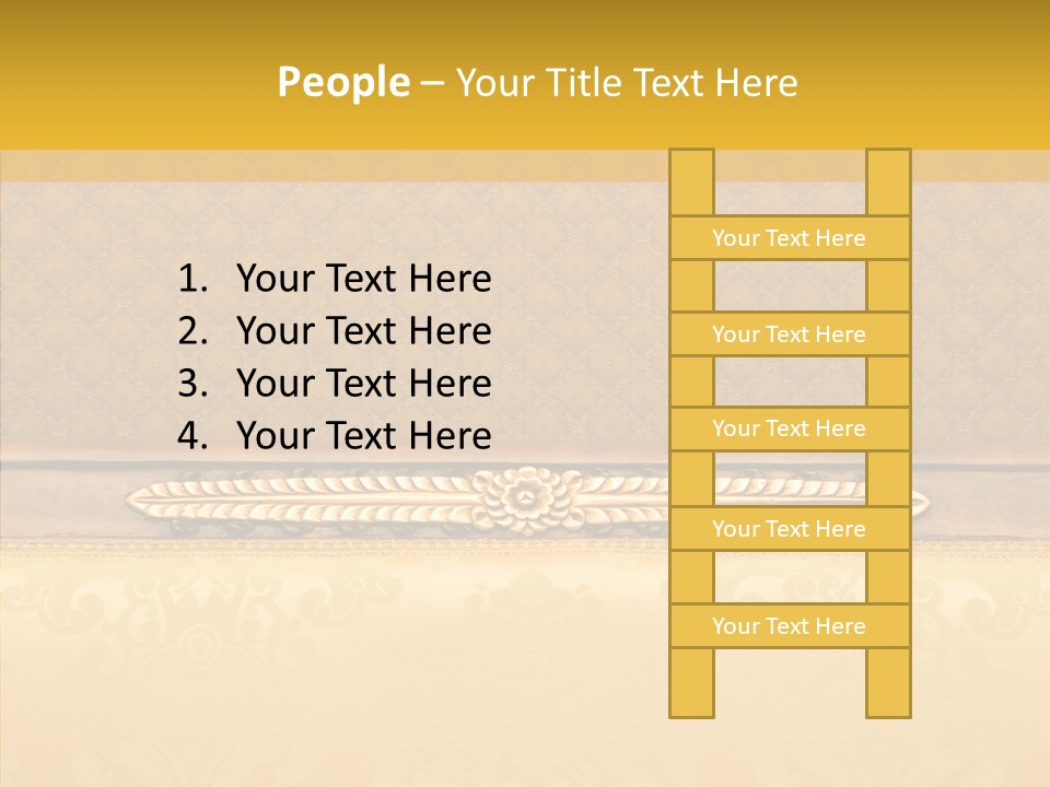 Fiber Textile Upholstery PowerPoint Template