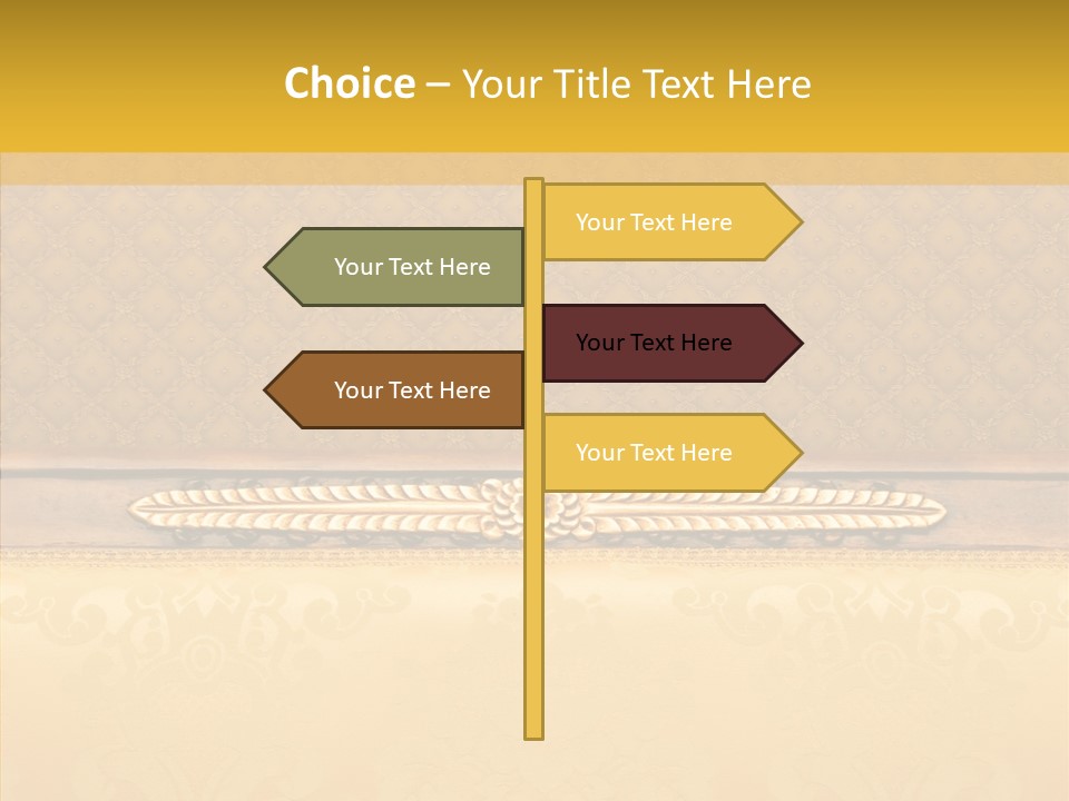 Fiber Textile Upholstery PowerPoint Template