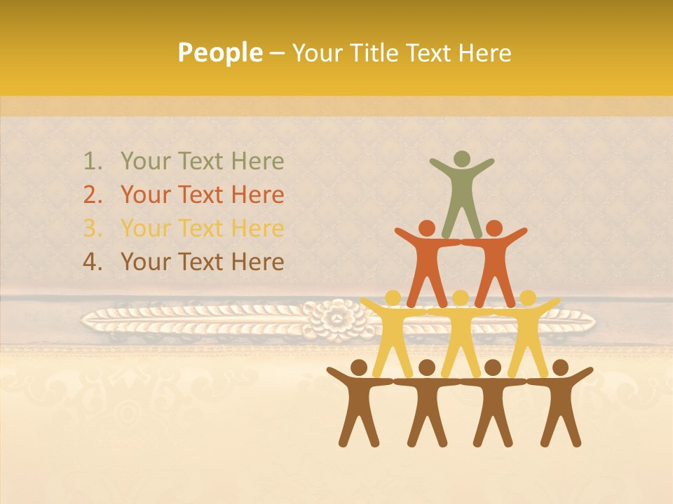 Fiber Textile Upholstery PowerPoint Template