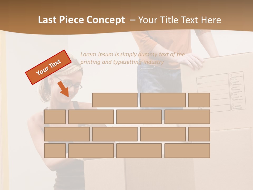 Humorou Group Together PowerPoint Template