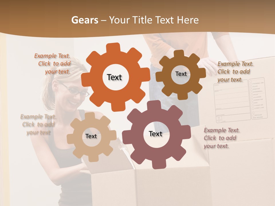 Humorou Group Together PowerPoint Template