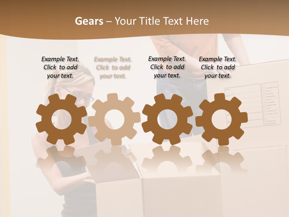 Humorou Group Together PowerPoint Template