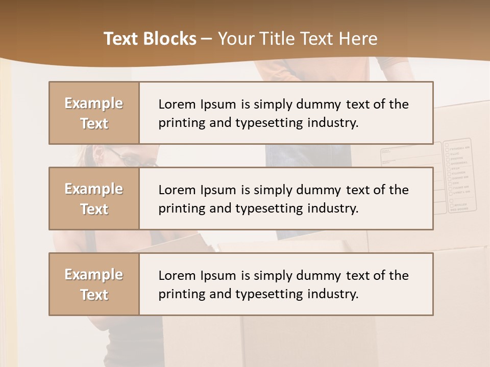 Humorou Group Together PowerPoint Template