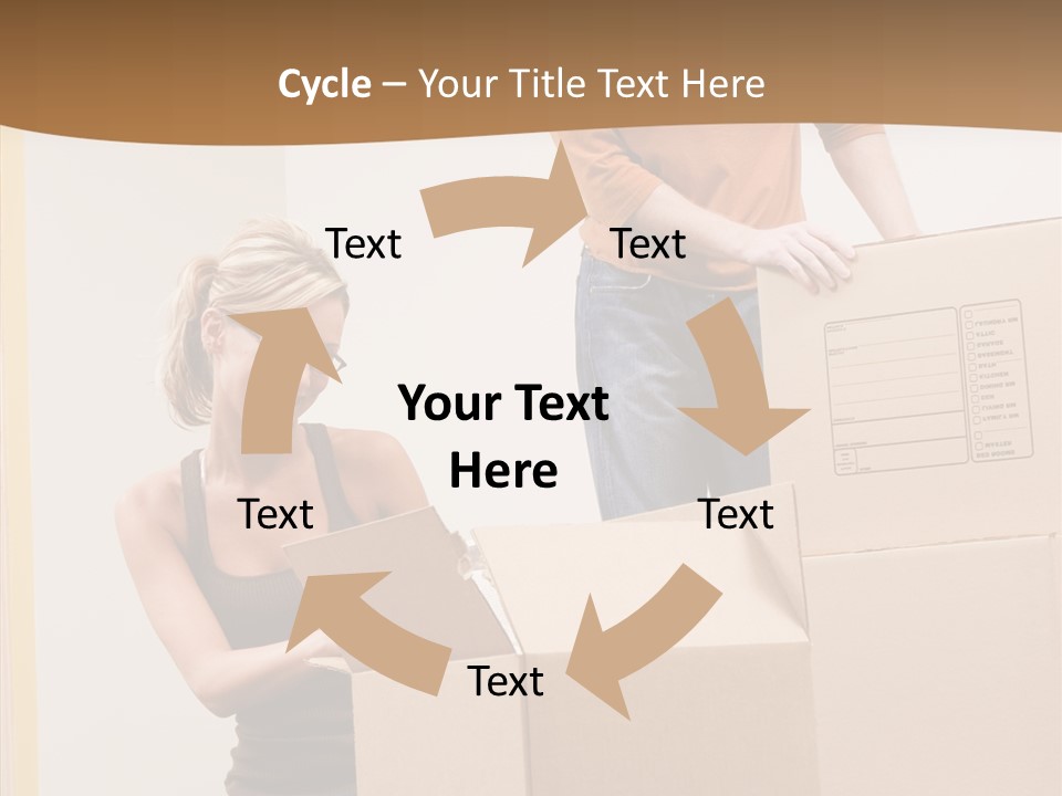 Humorou Group Together PowerPoint Template