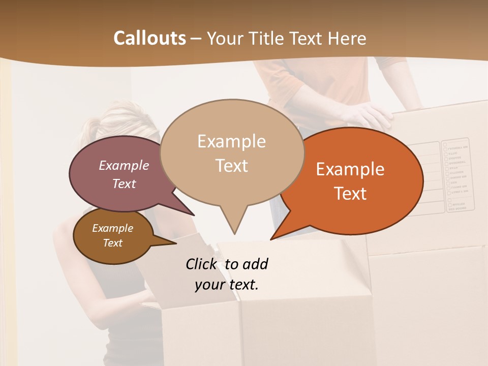 Humorou Group Together PowerPoint Template