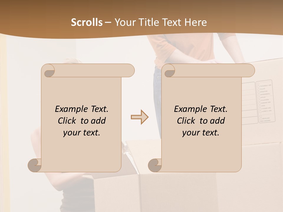 Humorou Group Together PowerPoint Template