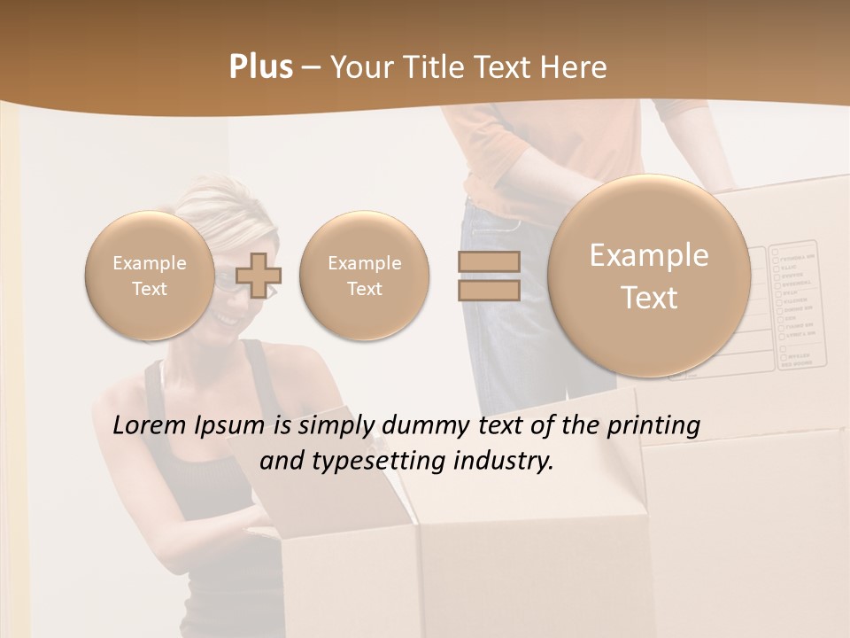 Humorou Group Together PowerPoint Template