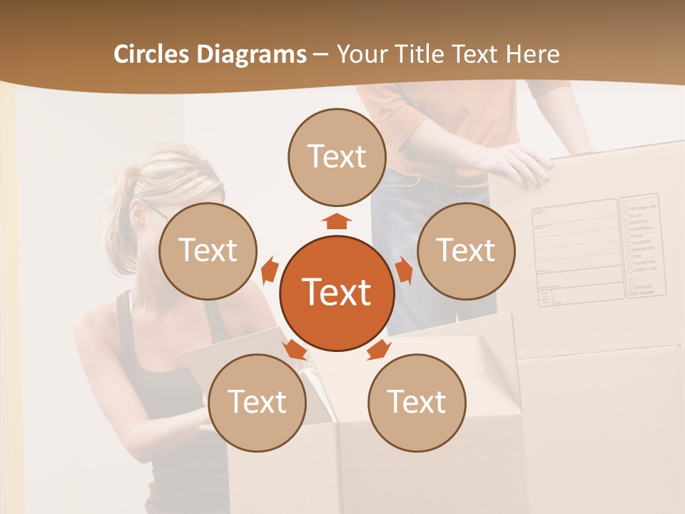 Humorou Group Together PowerPoint Template