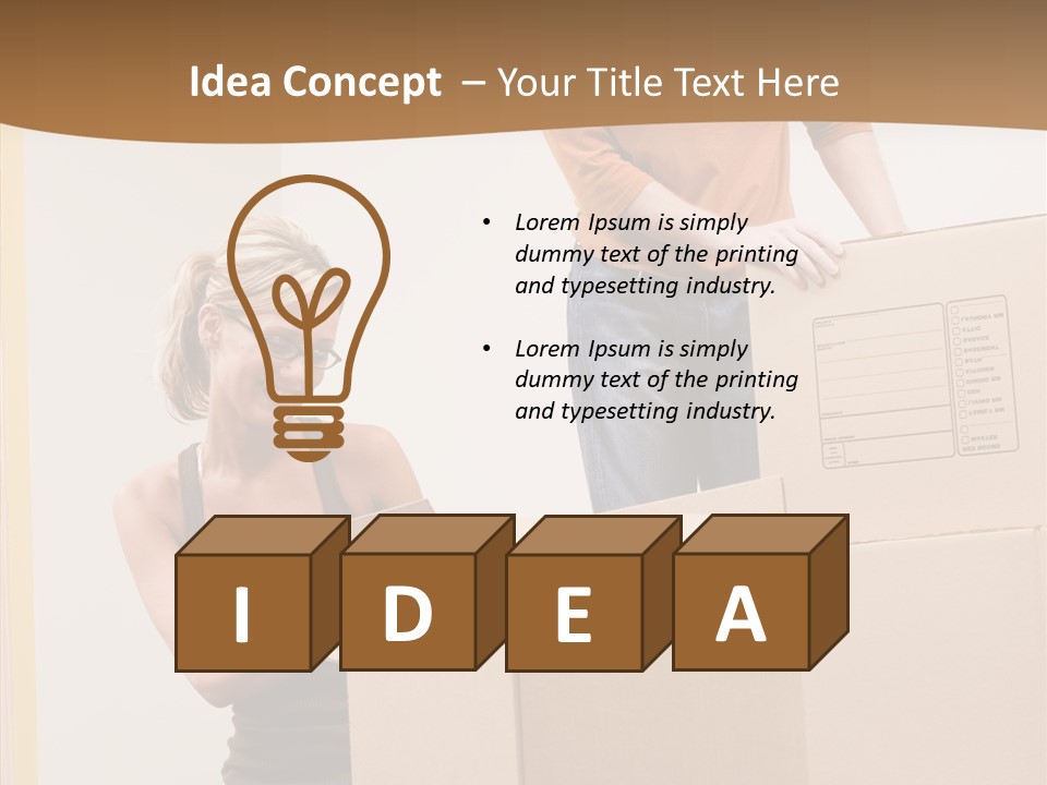 Humorou Group Together PowerPoint Template