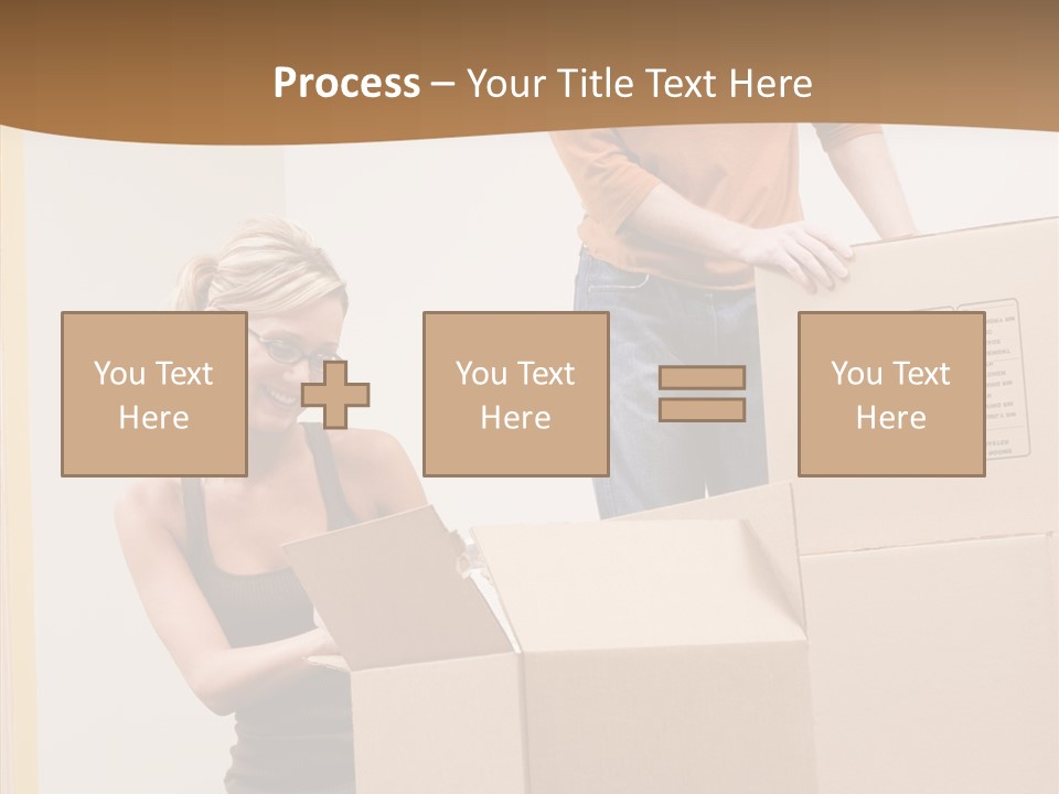 Humorou Group Together PowerPoint Template