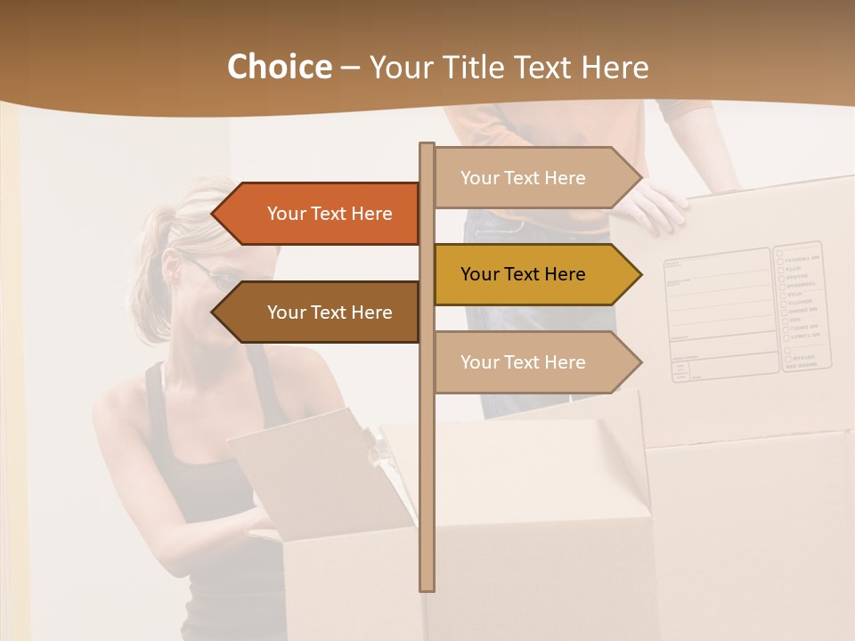Humorou Group Together PowerPoint Template