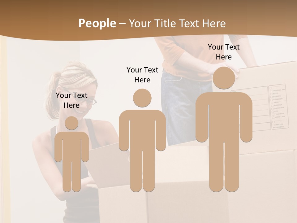 Humorou Group Together PowerPoint Template