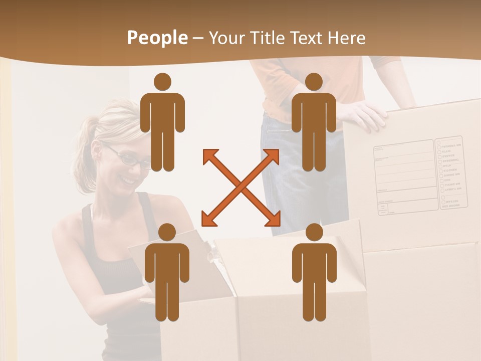 Humorou Group Together PowerPoint Template