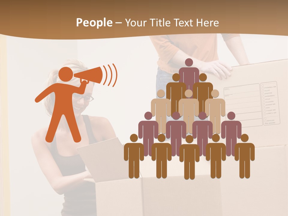 Humorou Group Together PowerPoint Template