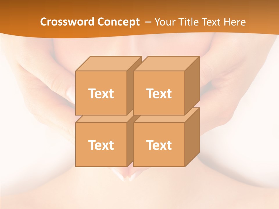 A Woman With A Towel On Her Head Getting A Massage PowerPoint Template