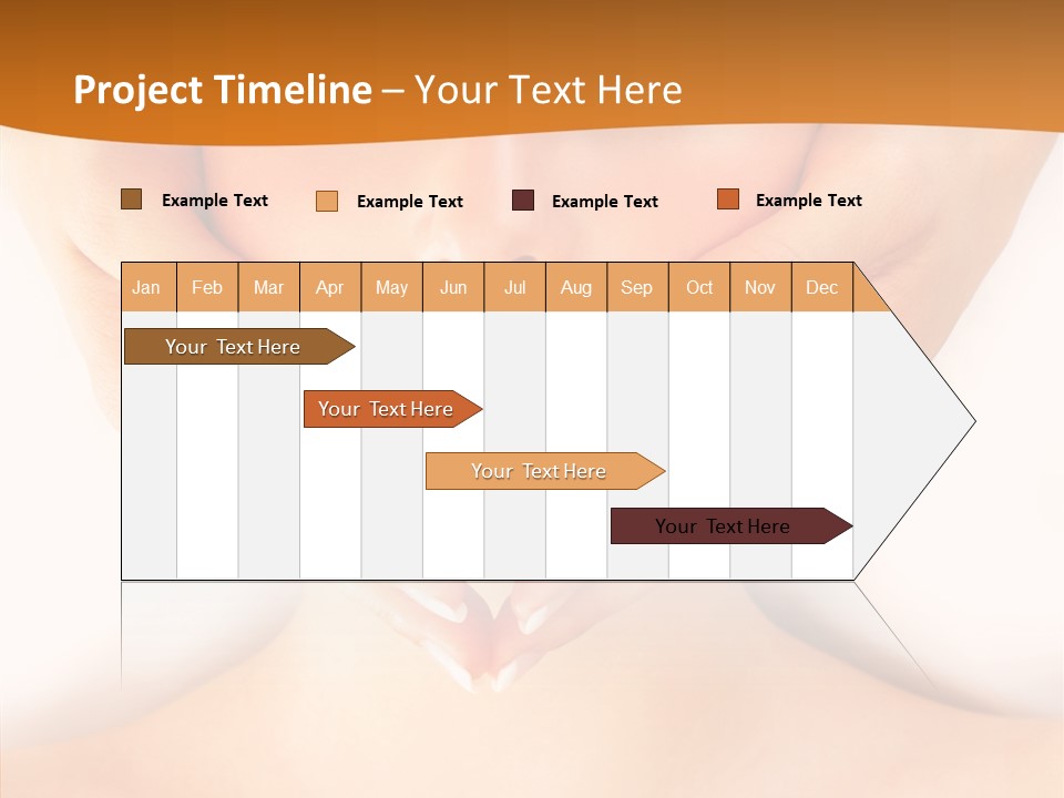 A Woman With A Towel On Her Head Getting A Massage PowerPoint Template