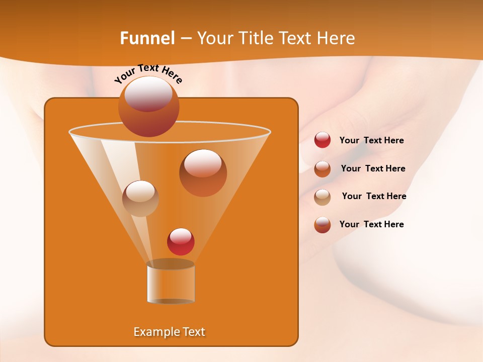 A Woman With A Towel On Her Head Getting A Massage PowerPoint Template