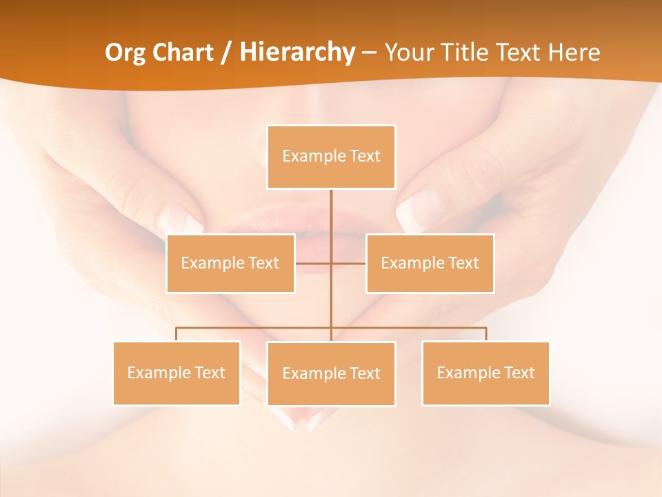 A Woman With A Towel On Her Head Getting A Massage PowerPoint Template