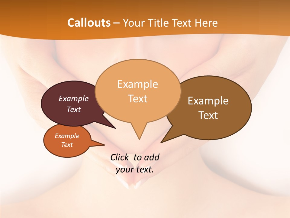 A Woman With A Towel On Her Head Getting A Massage PowerPoint Template