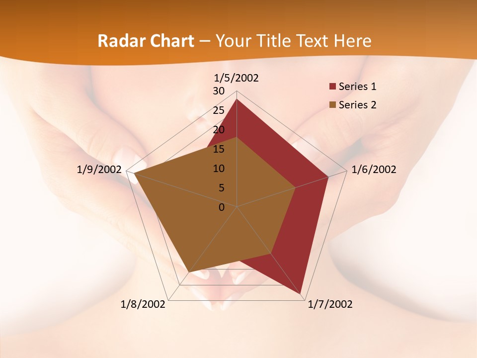 A Woman With A Towel On Her Head Getting A Massage PowerPoint Template