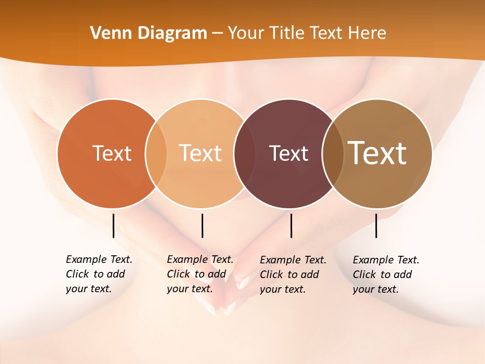 A Woman With A Towel On Her Head Getting A Massage PowerPoint Template