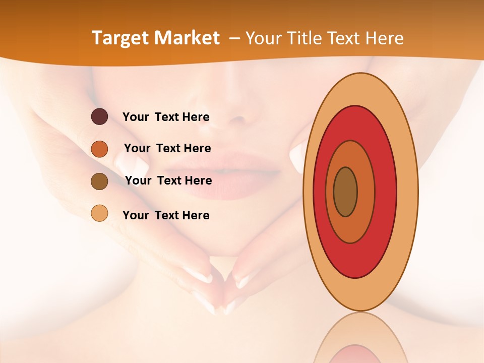 A Woman With A Towel On Her Head Getting A Massage PowerPoint Template