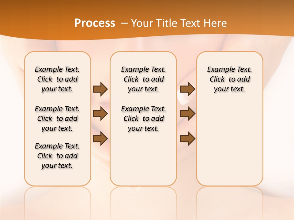 A Woman With A Towel On Her Head Getting A Massage PowerPoint Template
