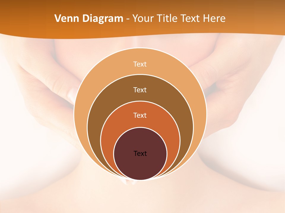 A Woman With A Towel On Her Head Getting A Massage PowerPoint Template