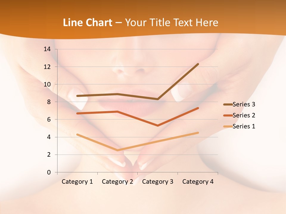 A Woman With A Towel On Her Head Getting A Massage PowerPoint Template