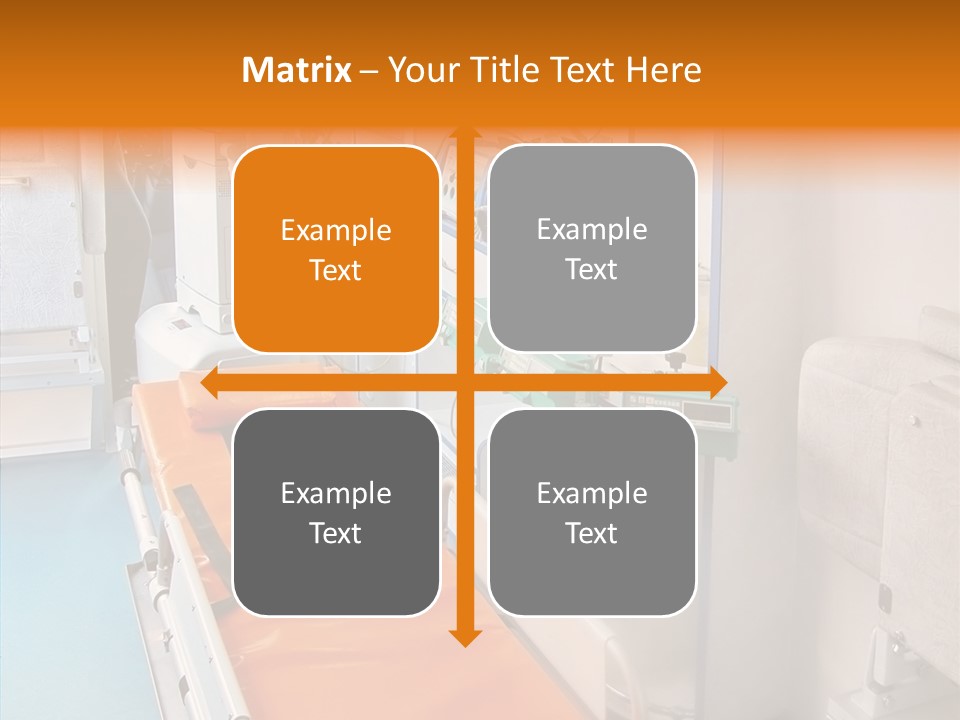 Bed Assistance Emergency PowerPoint Template