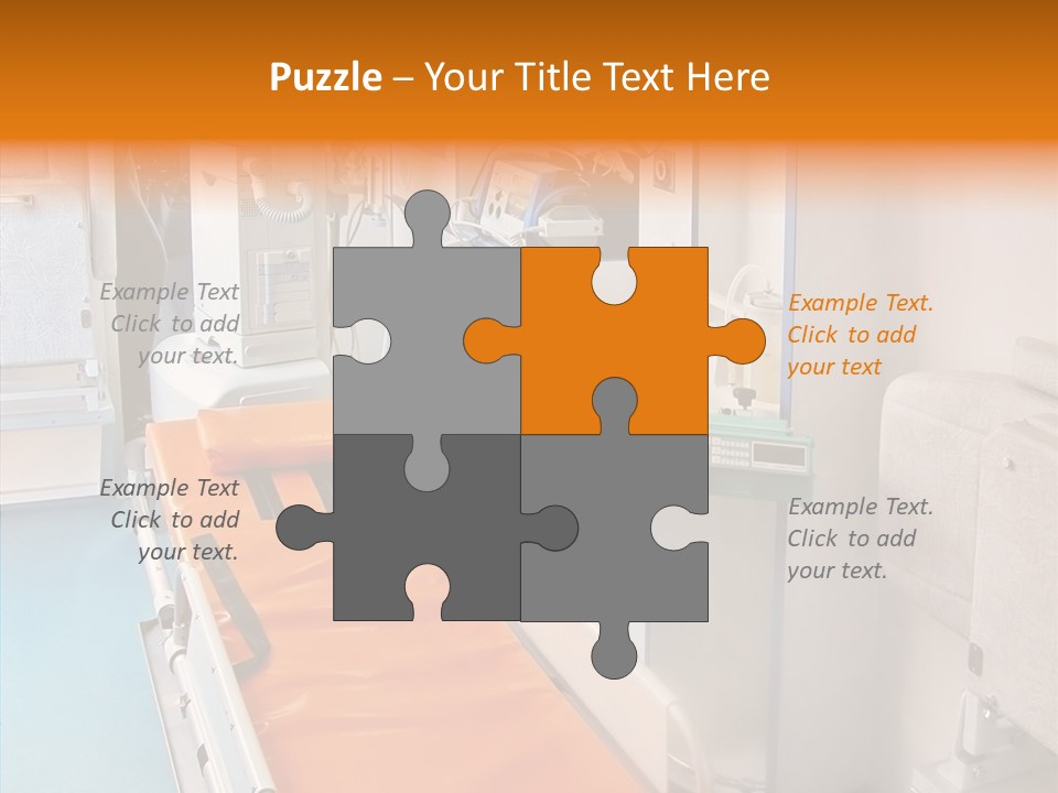 Bed Assistance Emergency PowerPoint Template