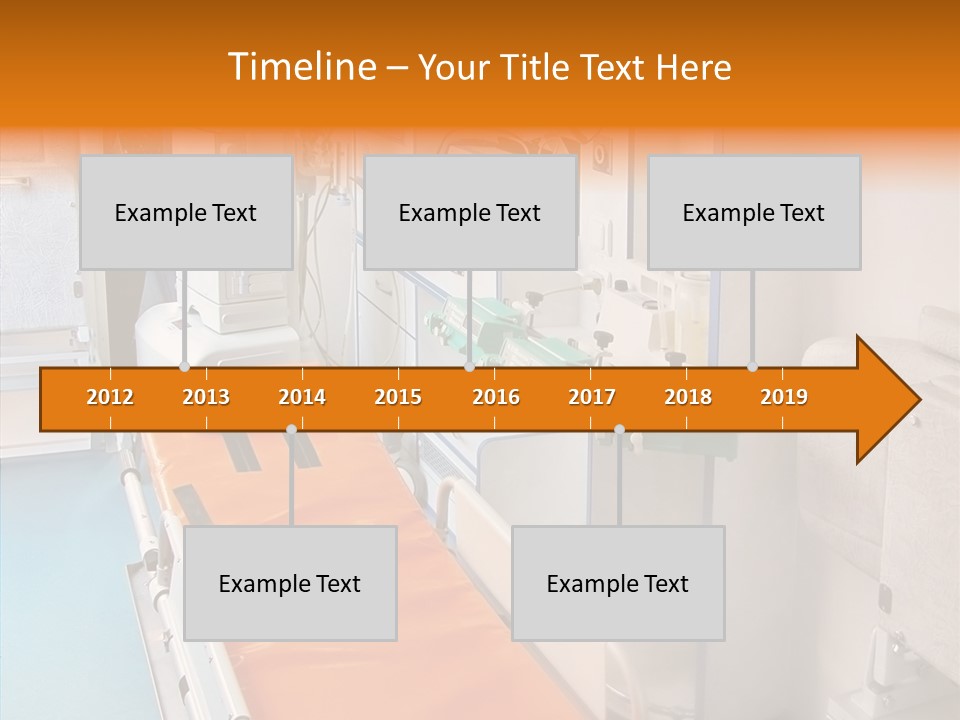 Bed Assistance Emergency PowerPoint Template