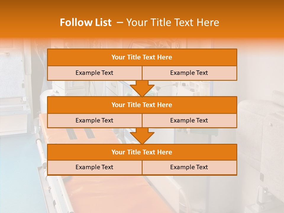 Bed Assistance Emergency PowerPoint Template