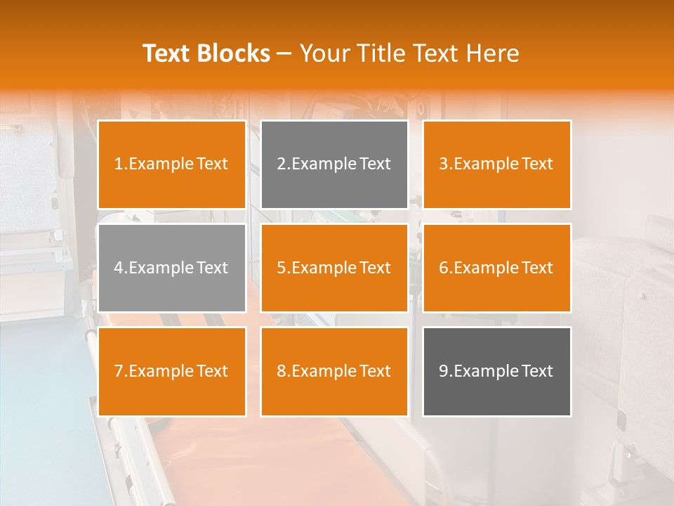 Bed Assistance Emergency PowerPoint Template