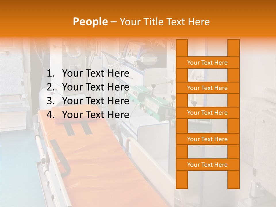 Bed Assistance Emergency PowerPoint Template