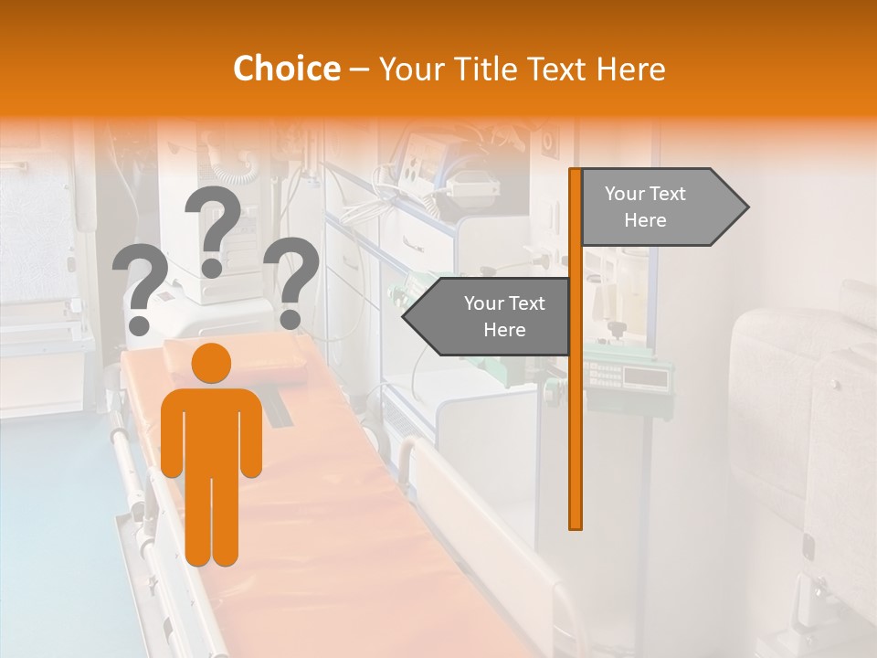 Bed Assistance Emergency PowerPoint Template