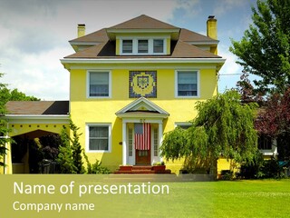 Homeowner Residential Estate PowerPoint Template