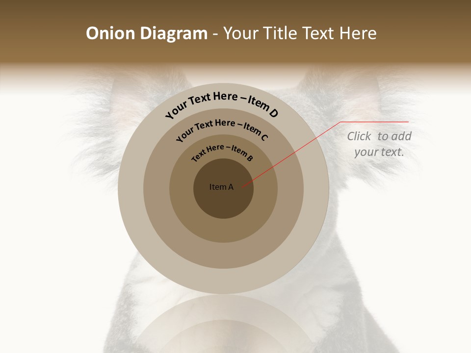 Grey Furry People PowerPoint Template