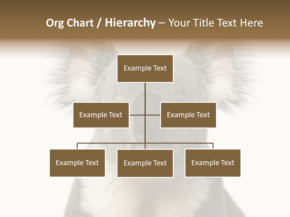 Grey Furry People PowerPoint Template