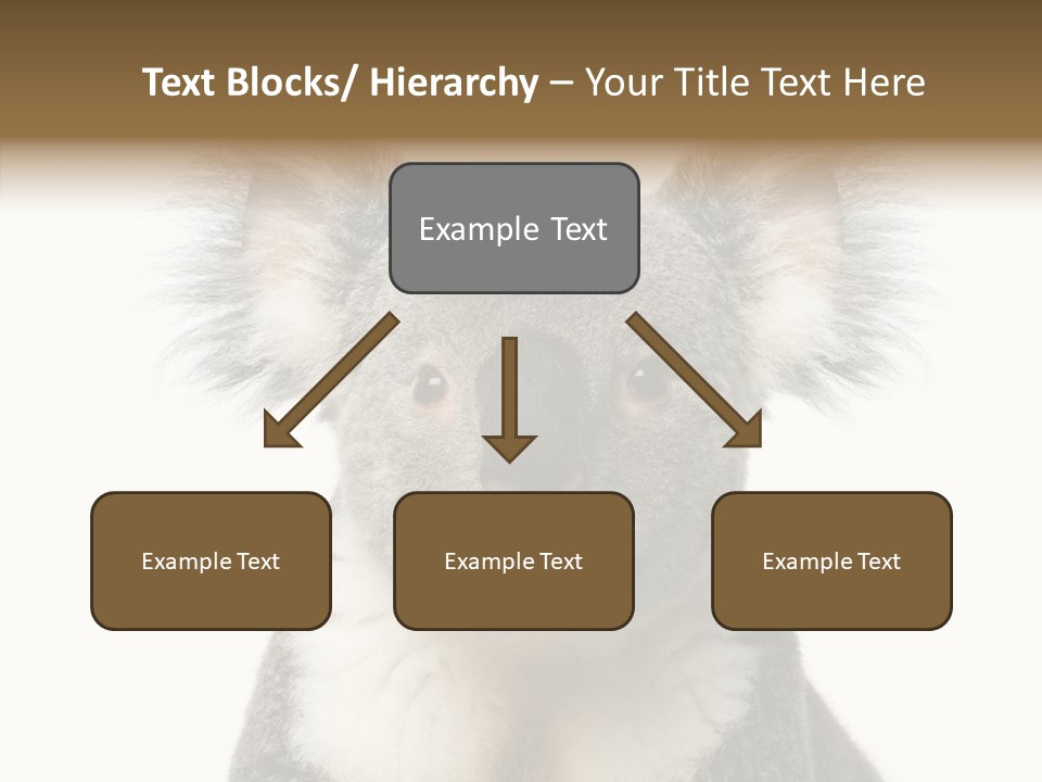 Grey Furry People PowerPoint Template