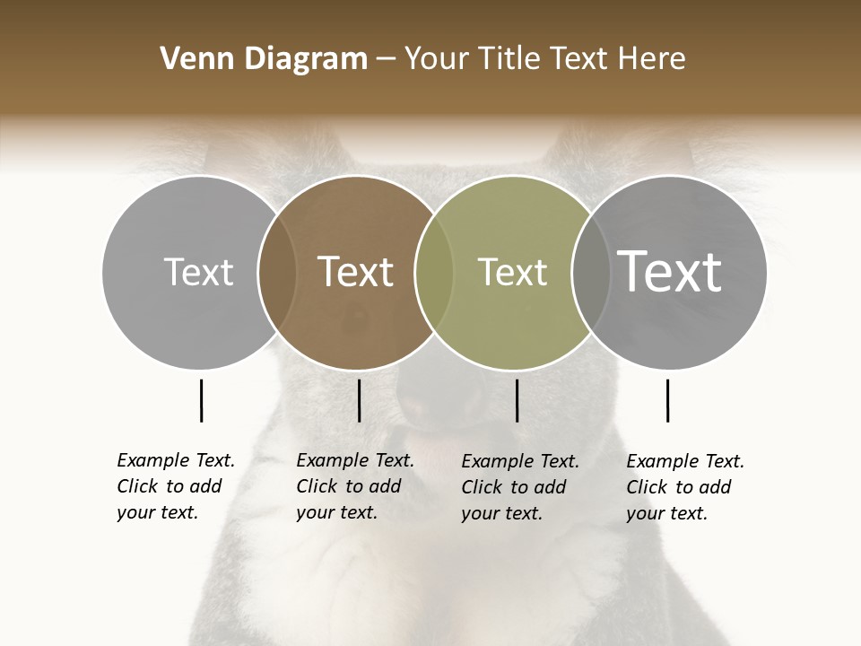 Grey Furry People PowerPoint Template