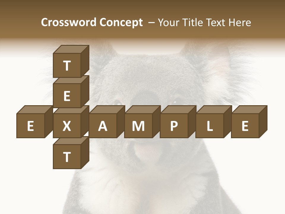 Grey Furry People PowerPoint Template