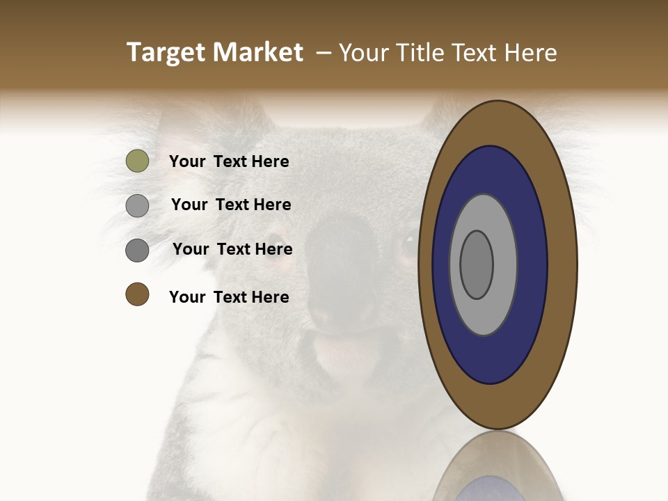 Grey Furry People PowerPoint Template