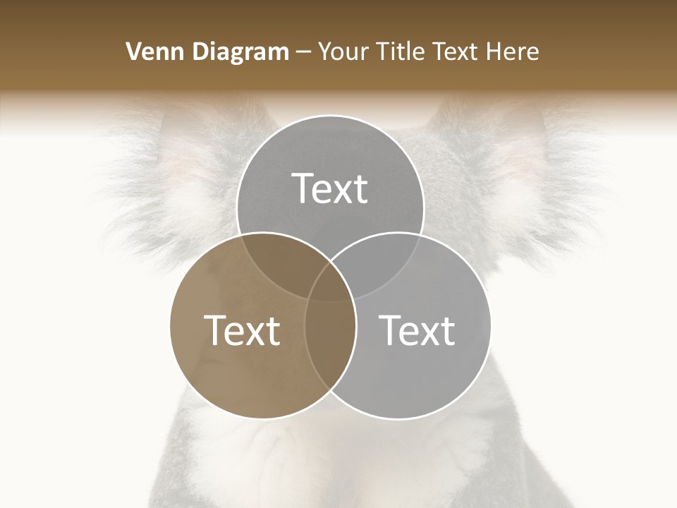 Grey Furry People PowerPoint Template