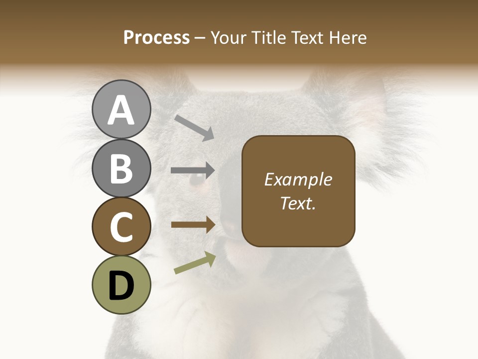 Grey Furry People PowerPoint Template